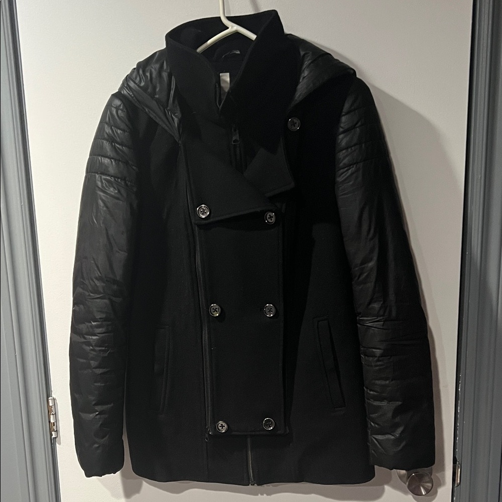 Soia & Kyo Black Wool Coat